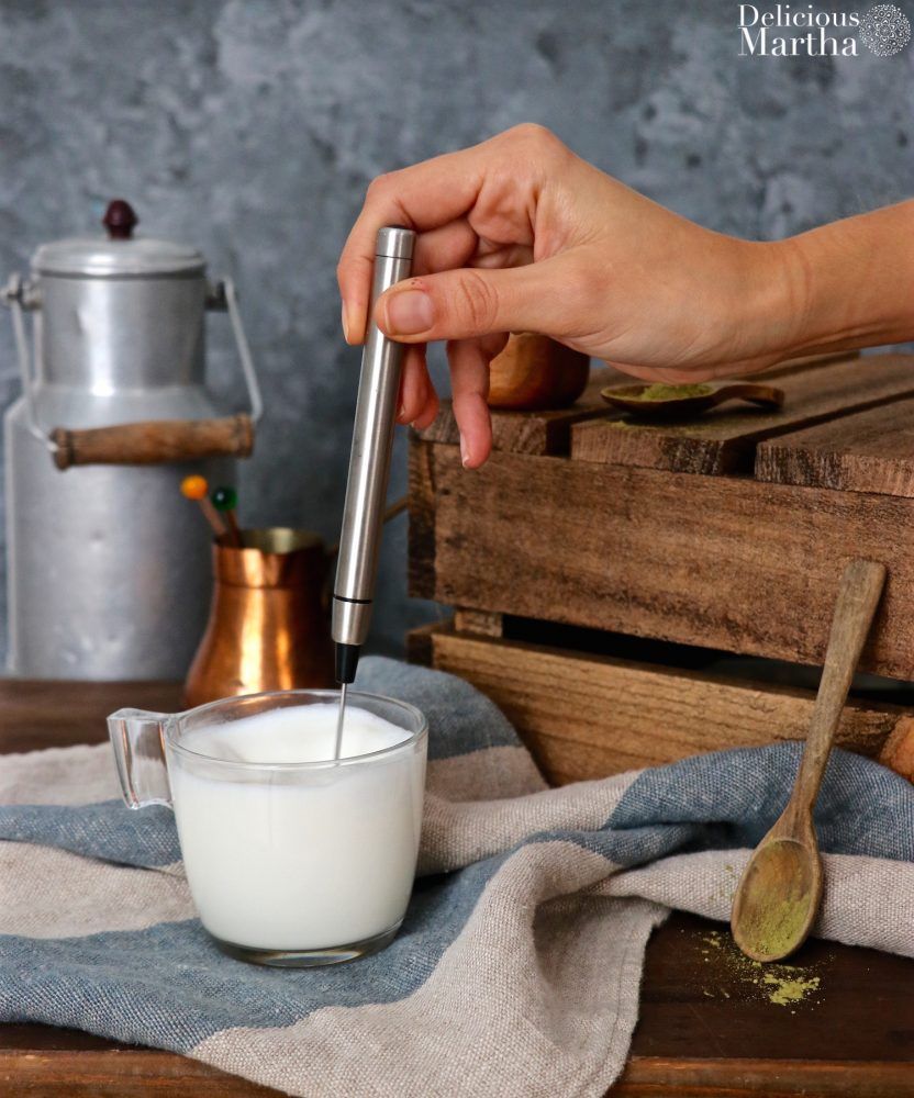 Como hacer matcha latte